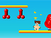 Platform game where you have to gather all the red minidicks to overcome levels. Move with the arrow keys and jump with the space bar but take care with the big dicks that will take life from you.
